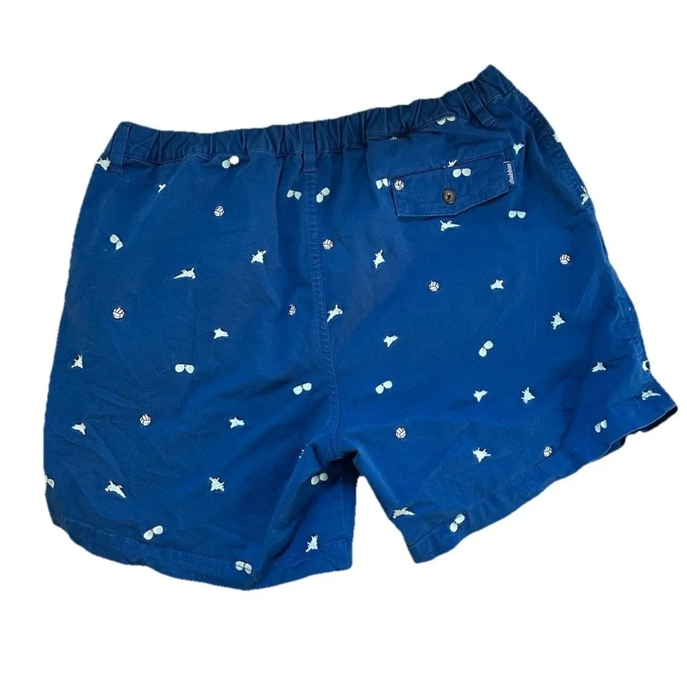 Chubbies Original Skys Out Mens XXL Blue Shorts Volley Ball Sunglasses  5.5